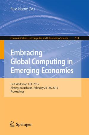 Cover of the book Embracing Global Computing in Emerging Economies by Robin Small