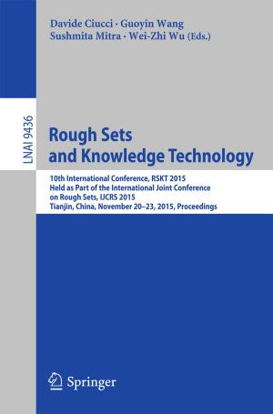 Cover of the book Rough Sets and Knowledge Technology by Kevin Sene