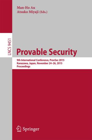 Cover of the book Provable Security by Charlie Eastaugh