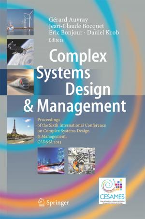 Cover of the book Complex Systems Design & Management by Wolfgang Spiess-Knafl, Barbara Scheck