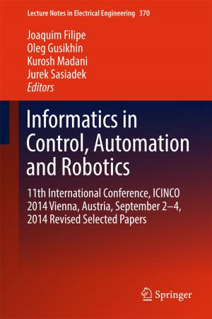 Cover of the book Informatics in Control, Automation and Robotics by 