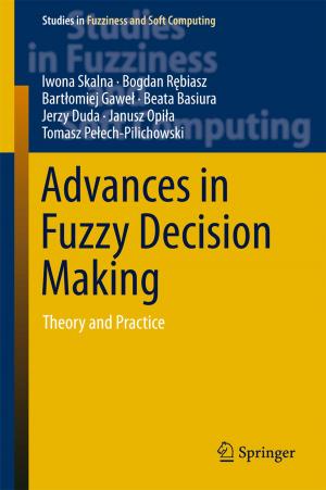 Cover of the book Advances in Fuzzy Decision Making by Stephanie N. Arel