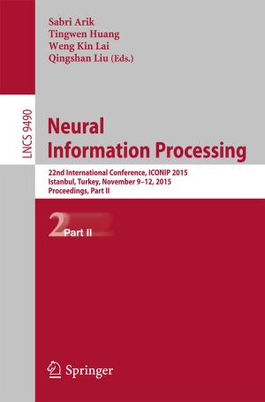 Cover of the book Neural Information Processing by Jana Krejčí
