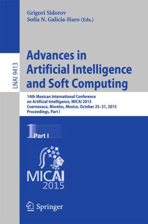 Cover of the book Advances in Artificial Intelligence and Soft Computing by Doriana Dal Palù, Claudia De Giorgi, Beatrice Lerma, Eleonora Buiatti