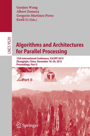 Cover of the book Algorithms and Architectures for Parallel Processing by Gerhard Kramm, Nicole Mölders