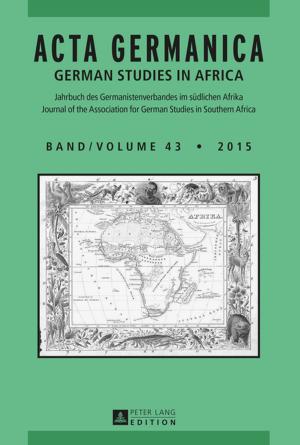 Cover of the book Acta Germanica by James E. Pedlar