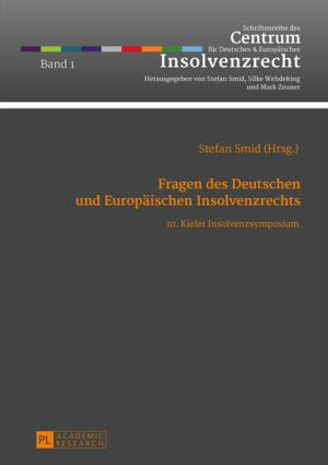 Cover of the book Fragen des Deutschen und Europaeischen Insolvenzrechts by Yasutaka Akimoto