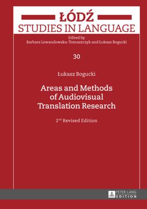 Cover of the book Areas and Methods of Audiovisual Translation Research by 