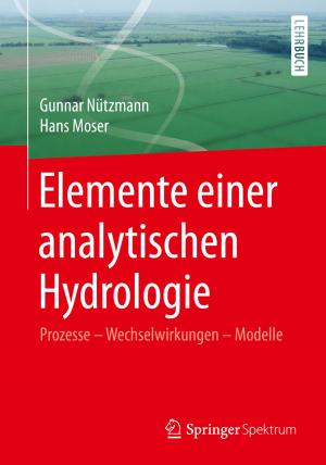 Cover of the book Elemente einer analytischen Hydrologie by 