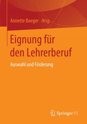 Cover of the book Eignung für den Lehrerberuf by Bastian Sens