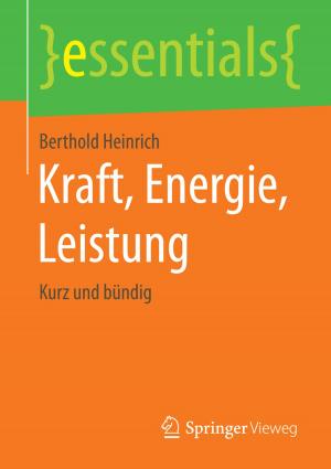 Cover of the book Kraft, Energie, Leistung by Boris Hubert