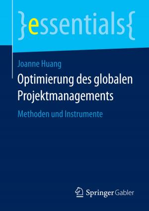 Cover of the book Optimierung des globalen Projektmanagements by Viktor Heese, Christian Riedel