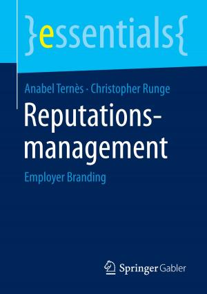 Cover of the book Reputationsmanagement by Ronald Petrlic, Christoph Sorge