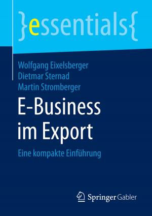 Cover of the book E-Business im Export by Christoph Burmann, Tilo Halaszovich, Michael Schade, Frank Hemmann