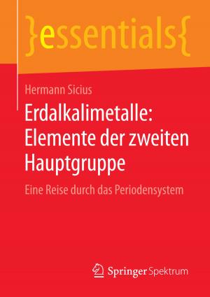 Cover of the book Erdalkalimetalle: Elemente der zweiten Hauptgruppe by Andriy Luntovskyy, Josef Spillner