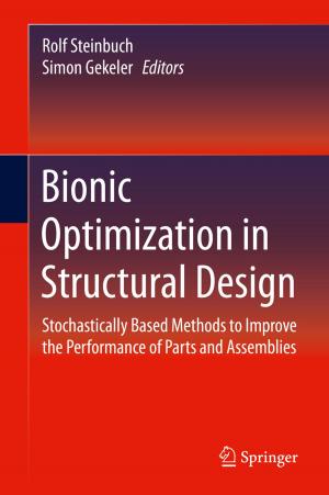 Cover of the book Bionic Optimization in Structural Design by Kurt Bucher, Ingrid Stober