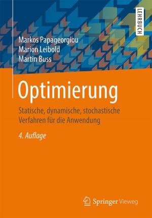 Cover of the book Optimierung by Fritz Klocke