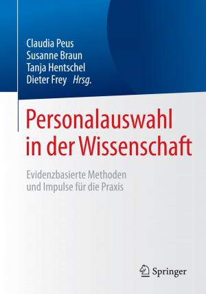 Cover of the book Personalauswahl in der Wissenschaft by Yi Hong, Lizhong Wang