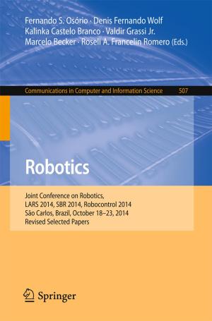 Cover of the book Robotics by Yi Hong, Lizhong Wang