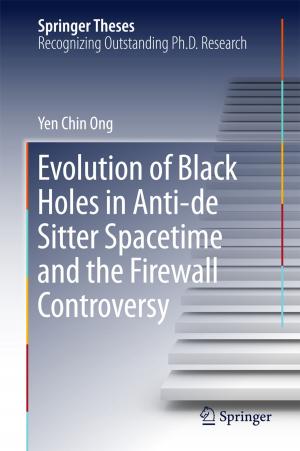 Book cover of Evolution of Black Holes in Anti-de Sitter Spacetime and the Firewall Controversy
