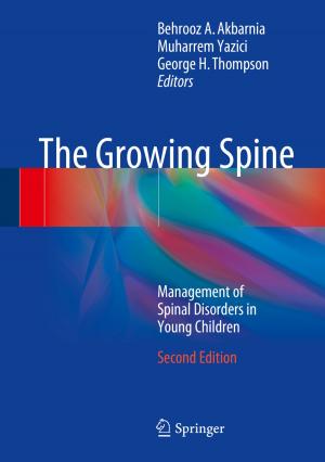 Cover of the book The Growing Spine by S.M. Burge, A.C. Chu, B.M. Goudie, R.B. Goudie, A.S. Jack, T.J. Ryan, W. Sterry, D. Weedon, N.A. Wright