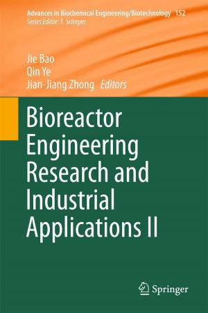 Cover of the book Bioreactor Engineering Research and Industrial Applications II by Rafael M. Trommer, Carlos P. Bergmann