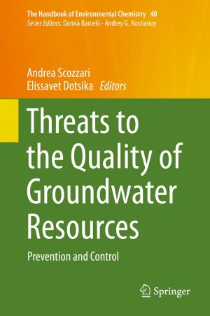 Cover of the book Threats to the Quality of Groundwater Resources by Erik Vanem