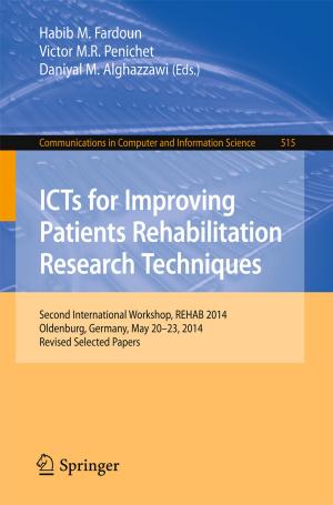 bigCover of the book ICTs for Improving Patients Rehabilitation Research Techniques by 