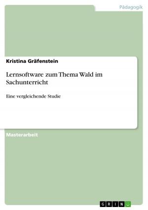 Cover of the book Lernsoftware zum Thema Wald im Sachunterricht by Winfried Halbhuber