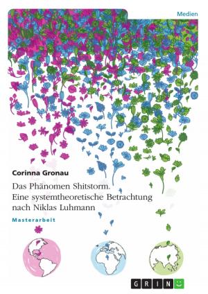 Cover of the book Das Phänomen Shitstorm. Eine systemtheoretische Betrachtung nach Niklas Luhmann by Nicole Hahn