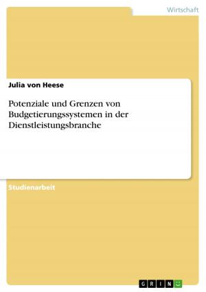 Cover of the book Potenziale und Grenzen von Budgetierungssystemen in der Dienstleistungsbranche by Anonym