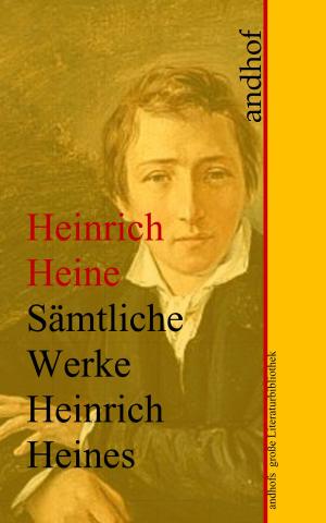 Book cover of Heinrich Heine: Sämtliche Werke
