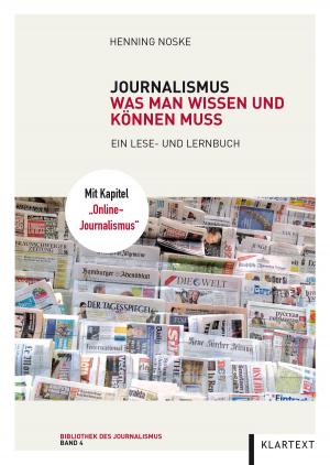 Cover of the book Journalismus by Henning Noske