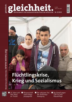 Cover of Flüchtlingskrise, Krieg und Sozialismus