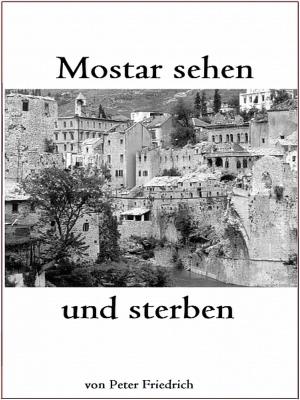 Cover of the book Mostar sehen und sterben by Vladimir Burdman Schwarz