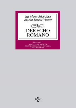 Cover of the book Derecho romano by José María Ribas Alba