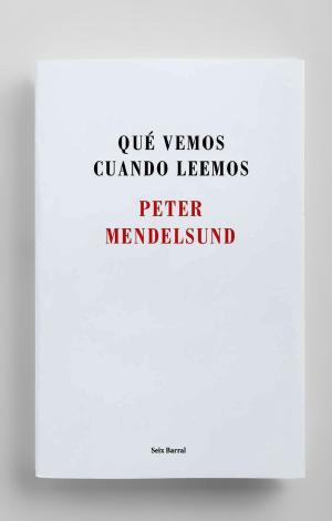 Cover of the book Qué vemos cuando leemos by Isaac Rosa
