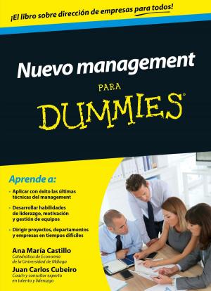 Book cover of Nuevo management para Dummies