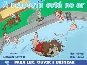 Cover of the book A resposta está no ar by Elefante Letrado