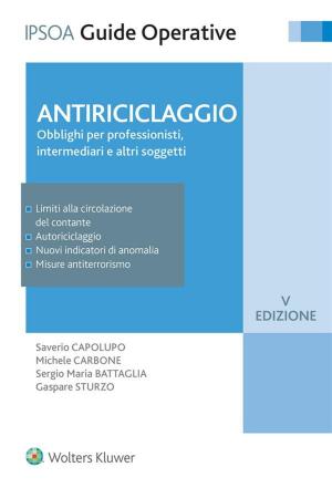Cover of the book Antiriciclaggio by Aa.Vv., Francesco Sbisà, studio legale bonellierede