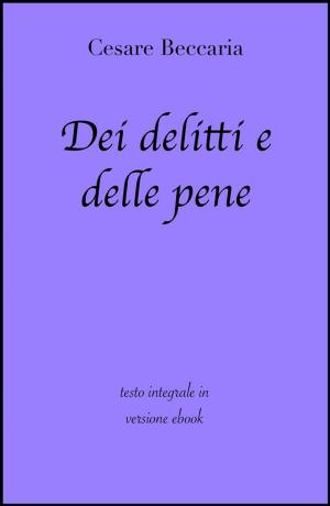 Book cover of Dei delitti e delle pene di Cesare Beccaria in ebook