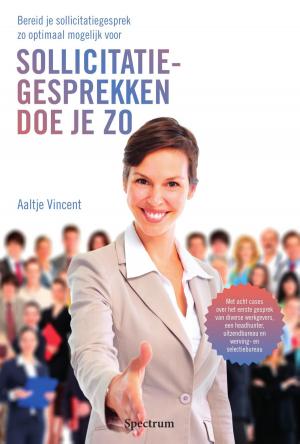 Cover of the book Sollicitatiegesprekken doe je zo by Jacques Vriens