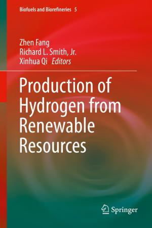 Cover of the book Production of Hydrogen from Renewable Resources by 