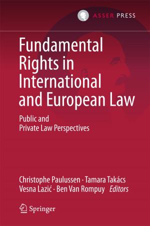 Cover of the book Fundamental Rights in International and European Law by Sergey Sayapin
