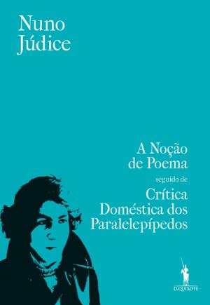 Cover of A Noção de Poema seguido de Crítica Doméstica dos Paralelepípedos