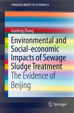 Cover of the book Environmental and Social-economic Impacts of Sewage Sludge Treatment by Heejeong Jeong, Shengwang Du, Jiefei Chen, Michael MT Loy