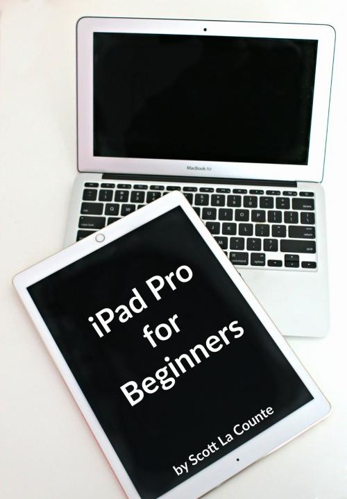 Cover of the book iPad Pro for Beginners by Scott La Counte, BookCaps Study Guides