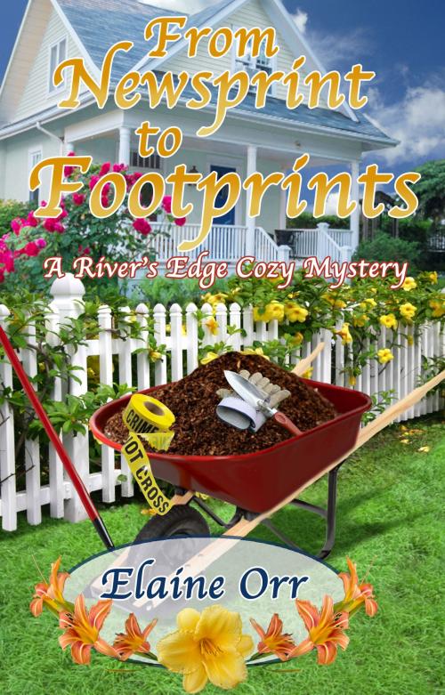 Cover of the book From Newsprint to Footprints by Elaine Orr, Annie Acorn Publishing LLC