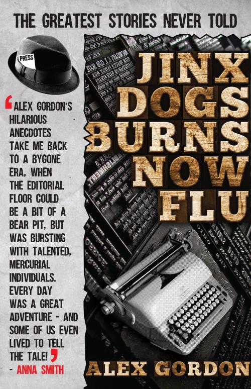 Cover of the book Jinx Dogs Burns Now Flu by Alex Gordon, ringwood publishing