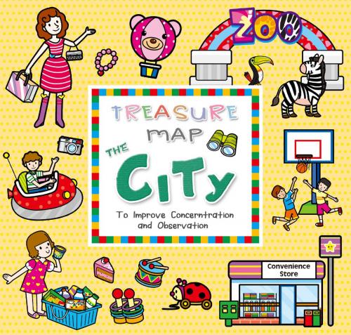 Cover of the book TREASURE MAP THE CITY (城市尋寶圖英文版) by 編輯部, 人類智庫數位科技股份有限公司